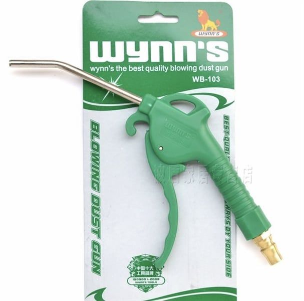 Vòi xịt bụi màu xanh lá