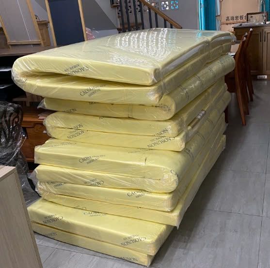 Nệm cao su non 10cm 1m6