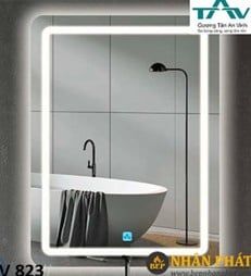 Gương soi đèn Led cảm ứng 3 màu TAV823 500 x 700mm
