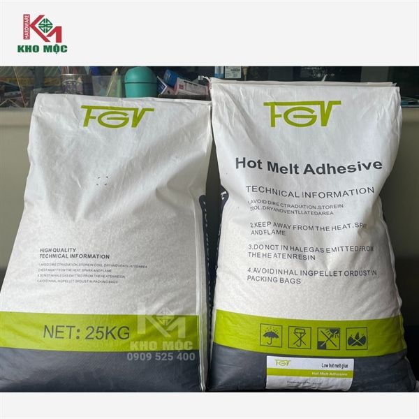 Keo hạt TQ 130 - 150 độ C màu ngà HPC