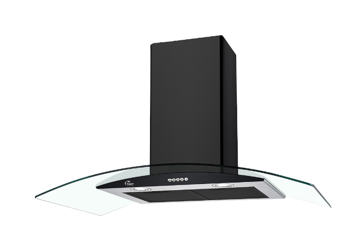 Máy hút mùi kính cong TOMATE TOM 3159B 70cm (Trưng bày)