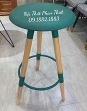 Ghế bar tròn không lưng dựa R370 x 770mm