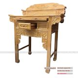  Bàn thờ gỗ tràm màu óc chó 2 tầng 1270 x 610 x 1170 - 1530mm 