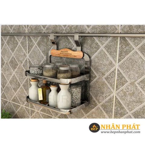  Kệ gia vị 2 tầng treo ngoài Eurogold EV28 