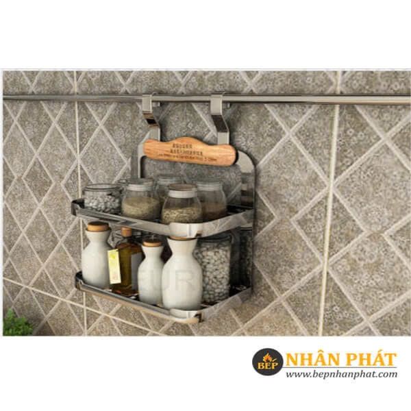 Kệ gia vị 2 tầng treo ngoài Eurogold EV28