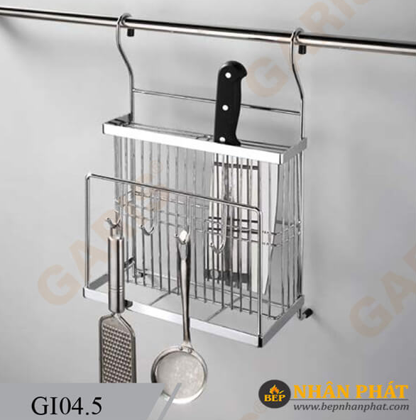 Kệ treo dao thớt Inox GI04.5 (Trưng bày)