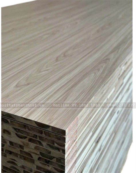 Ván ghép phủ Melamin 2 mặt Ô tim 12mm