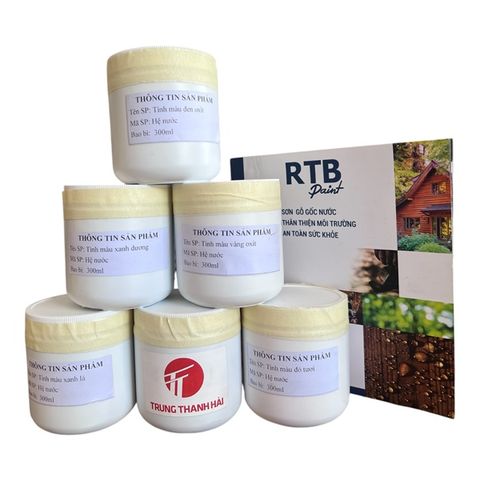  Sơn gốc nước màu xanh dương 