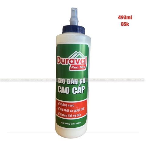  Keo sữa dán gỗ Duraval D3 485ml 