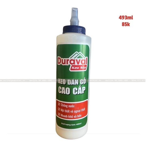 Keo sữa dán gỗ Duraval D3 485ml