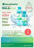 Nước uống ion kiềm Dalafresh (thùng 24 chai 480ml)