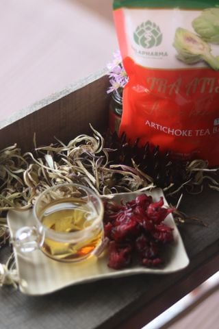 Trà Atiso thượng hạng Dalapharma 100 túi