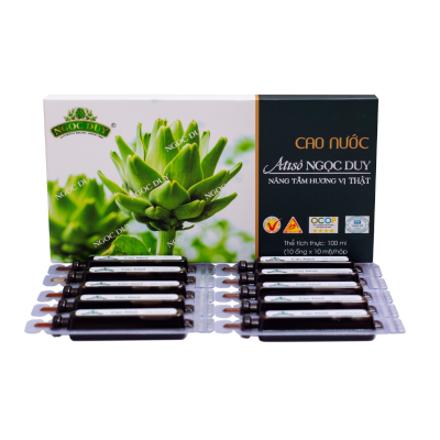 Cao nước Atiso Ngọc Duy (Vỉ 10 ống)
