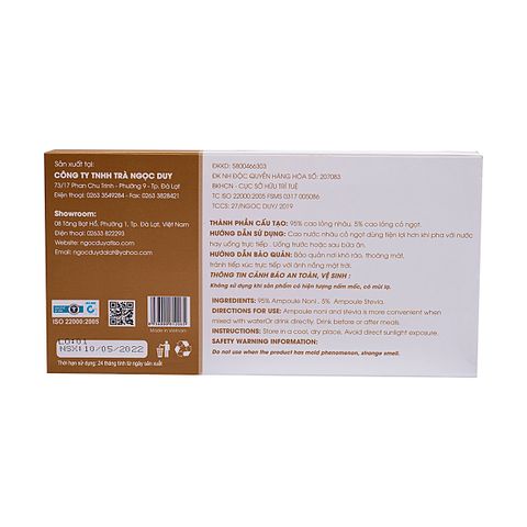 Cao Nước Nhàu - Cỏ ngọt Ngọc Duy