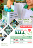 Nước uống ion kiềm Dalafresh (thùng 24 chai 480ml)
