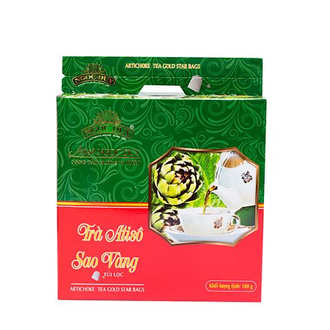 TRÀ ATISO SAO VÀNG 50 TÚI HỘP ĐỎ