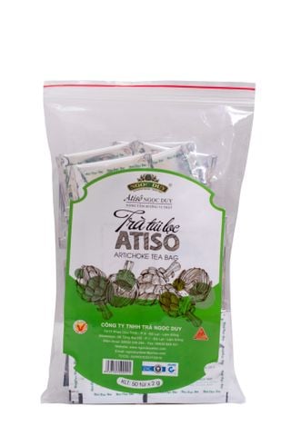 TRÀ ATISO GIẤY BẠC 50 TÚI DÙNG CHO KHÁCH SẠN