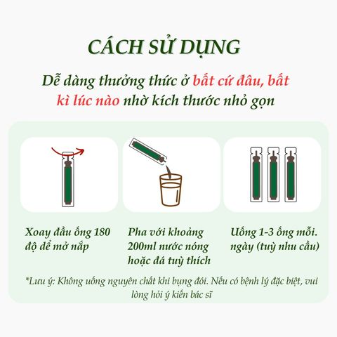 Cao Nước Atiso Sâm Ngọc Duy - Hộp quà tặng 10 ống x 10ml - Đề kháng, thanh lọc, thải độc