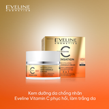 Kem dưỡng da chống nhăn Eveline vitamin C phục hồi, làm trắng da 50ML