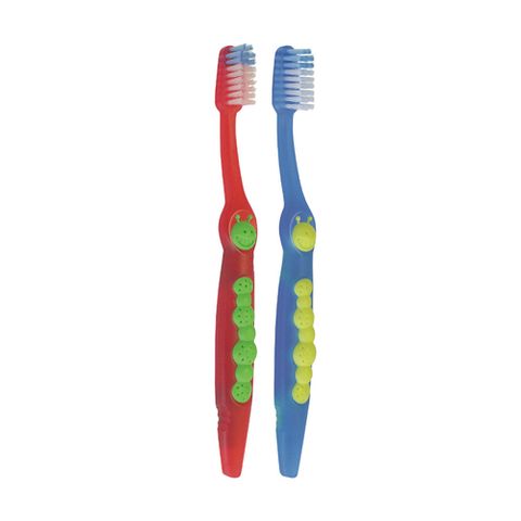 Bộ đôi bàn chải đánh răng trẻ em Pierrot GusyX2 siêu mềm