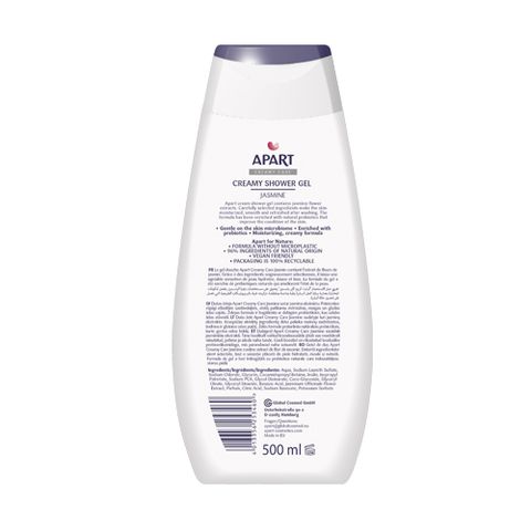 Gel tắm Apart dưỡng ẩm, mềm mịn da chiết xuất hoa nhài 500ML