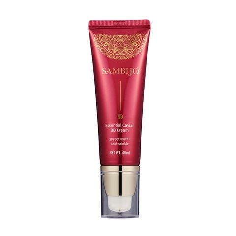 [Tặng kem dưỡng Eveline] Kem BB SAMBIJO siêu mịn, chống nhăn tinh chất Caviar SPF50+/PA+++ 40ML
