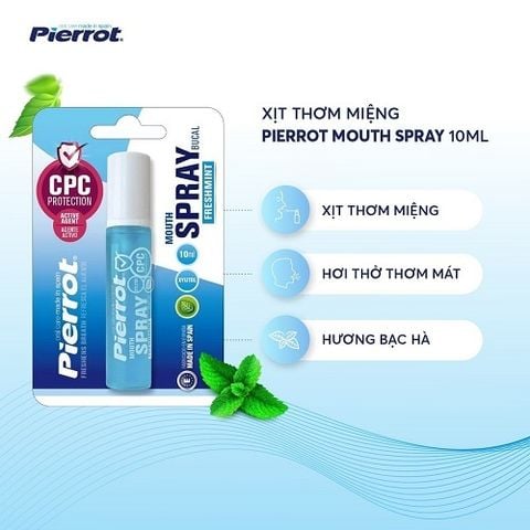 Xịt thơm miệng Pierrot Mouth Spray 10ML