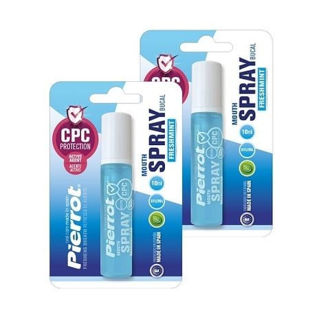 Combo 2 Xịt thơm miệng Pierrot Mouth Spray 10ML