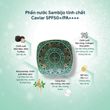 Phấn nước SAMBIJO siêu mịn tinh chất Caviar SPF50+/PA++++ 15g