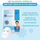 Mặt nạ Dermal dưỡng da tinh chất trắng da và collagen 23g