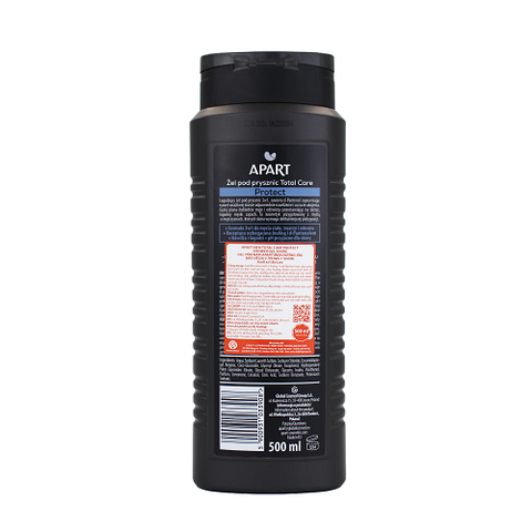 Gel tắm nam Apart Men dưỡng ẩm, bảo vệ da 3 trong 1 500ML
