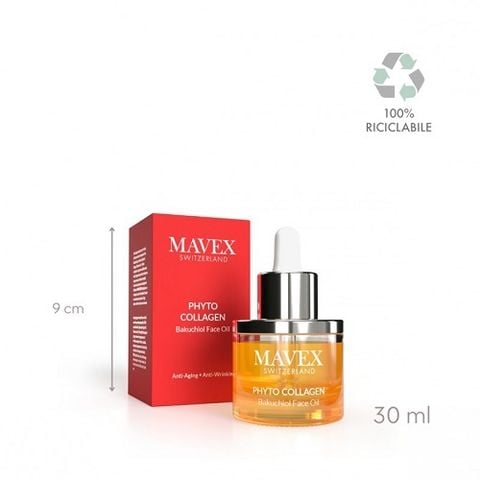 [Tặng BTT Care4u] Dầu dưỡng da mặt Bakuchiol Mavex Phyto Collagen giảm dấu hiệu lão hoá và nếp nhăn 30ML