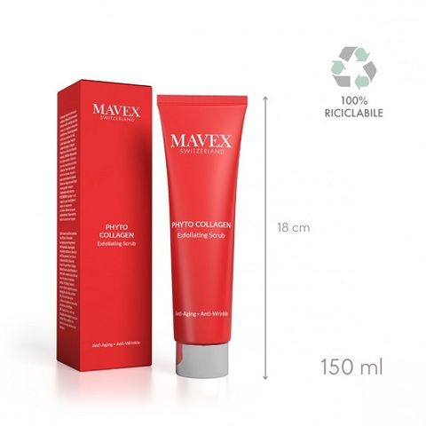 [Tặng BTT Care4u] Tẩy tế bào chết Mavex Phyto Collagen giảm dấu hiệu lão hoá và nếp nhăn 150ML