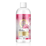 Nước tẩy trang Eveline Facemed+ trắng da tinh chất hoa hồng 400ML