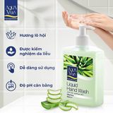 Nước rửa tay dưỡng da AquaVera hương lô hội 500ML