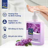 Nước rửa tay dưỡng da AquaVera hương hoa tử đinh hương 500ML