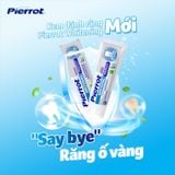 Kem đánh răng Pierrot Whitening trắng răng tự nhiên, chống ố vàng 75ML