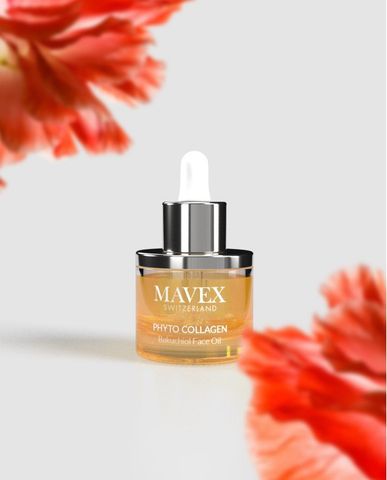 [Tặng BTT Care4u] Dầu dưỡng da mặt Bakuchiol Mavex Phyto Collagen giảm dấu hiệu lão hoá và nếp nhăn 30ML