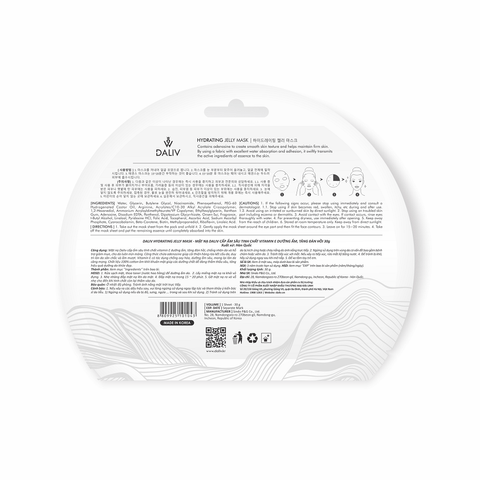 Mặt nạ Daliv cấp ẩm sâu tinh chất Vitamin E dưỡng ẩm, tăng đàn hồi 30g
