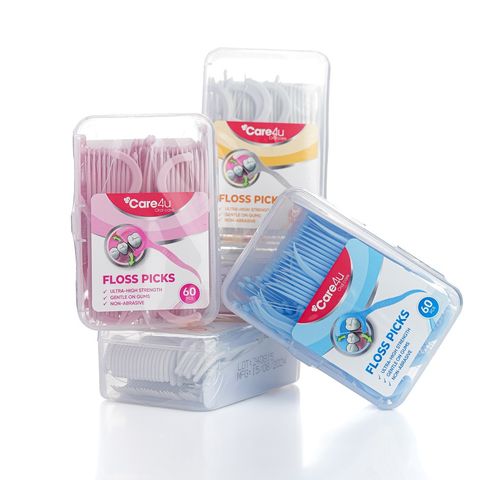 Chỉ kẽ răng Care4u hộp 60 chiếc_CARE6000X