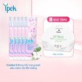 [Mua 5 tặng 1 mặt nạ Daliv] Combo 5 Bông tẩy trang Ipek siêu mềm mịn 80 miếng