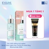 [Tặng TDC Eveline] Tinh chất dưỡng da Eveline Serum Shot ngừa mụn, se khít lỗ chân lông Niacinamide 30ML