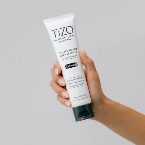 [Tặng 1 bông + 1 túi Care4u] Gel rửa mặt TiZO Photoceutical Skincare làm sạch dịu nhẹ và dưỡng ẩm da 180ML