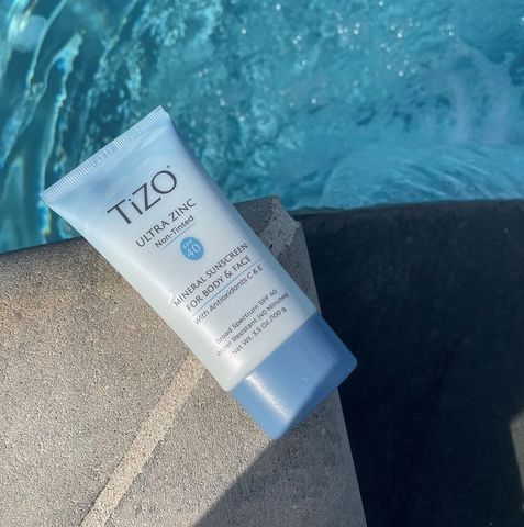 Kem chống nắng khoáng chất TiZO không màu cho da mặt và cơ thể SPF40 100g