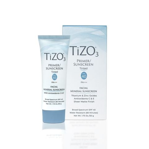 [Tặng BTT Care4u] Kem chống nắng khoáng chất TiZO3 kiêm kem lót có màu SPF40 PA+++ 50g