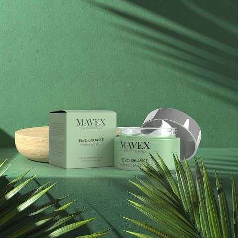 Kem dưỡng ẩm kiềm dầu Mavex Sebo Balance cho da dầu mụn 50ML