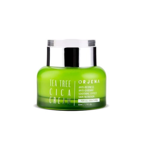 [Tặng bông Skinlovers 150M] Kem dưỡng Orjena chiết xuất trà xanh và rau má làm dịu da 50ML
