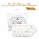 [Mua 10 tặng 2] Combo 10 Mặt nạ Daliv cấp ẩm sâu tinh chất Vitamin E dưỡng ẩm, tăng đàn hồi 30g