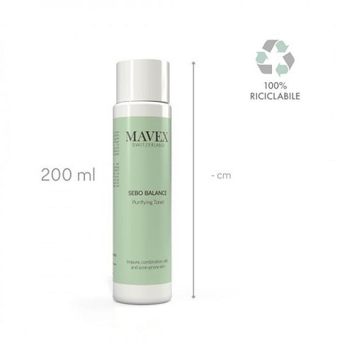 [Tặng BTT Care4u] Nước cân bằng Mavex Sebo Balance cho da dầu mụn 200ML