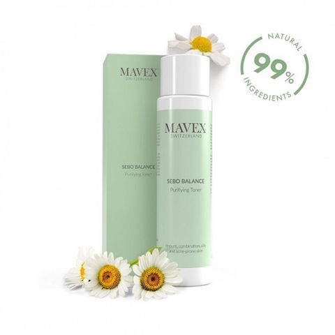 [Tặng BTT Care4u] Nước cân bằng Mavex Sebo Balance cho da dầu mụn 200ML